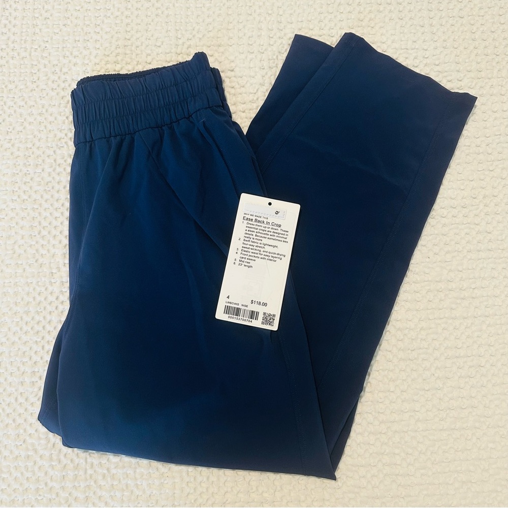 Lululemon Ease Back In Crop